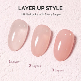 MelodySusie Nude Gel Nail Polish bottle with label