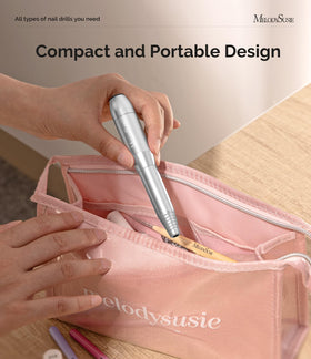 MelodySusie PC120B Pen Nail Drill with metal bits and sanding bands