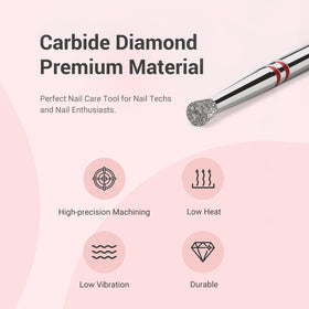MelodySusie professional nail drill bit close-up
