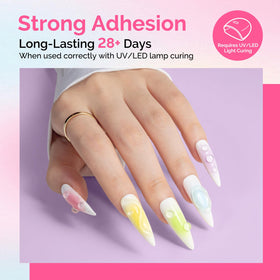 MelodySusie Rhinestone Glue application on nails