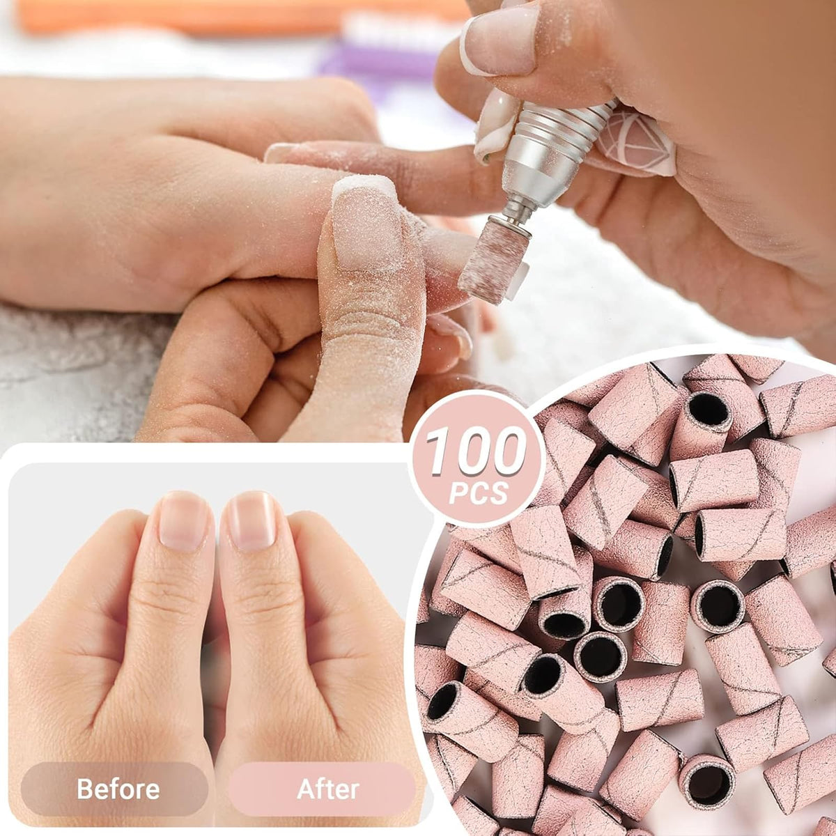MelodySusie sanding bands showing multiple pieces in a pack