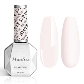 MelodySusie Thick Gel Nail Polish 0.5fl oz Milky Pink front view