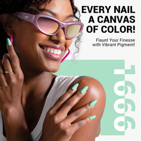 MelodySusie Thick Mint Green Gel Nail Polish packaging