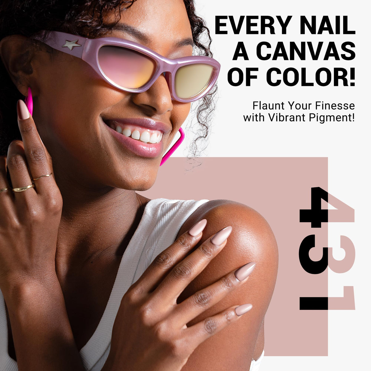 MelodySusie Thick Nude Gel Nail Polish packaging