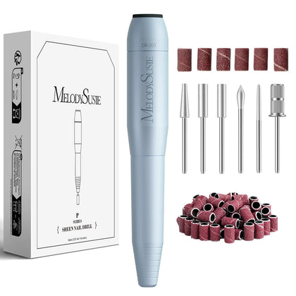 MelodySusie USB Nail Drill PC120I front view with control button