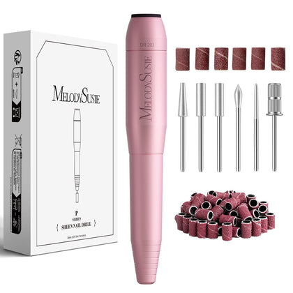 MelodySusie USB Nail Drill PC120I front view with rotary motor