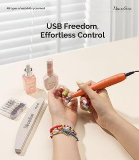 MelodySusie USB Nail Drill PC120I portable design
