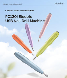 MelodySusie USB Nail Drill PC120I side view showing control button