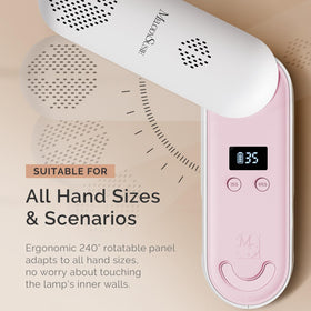MelodySusie UV Nail Lamp packaging and contents