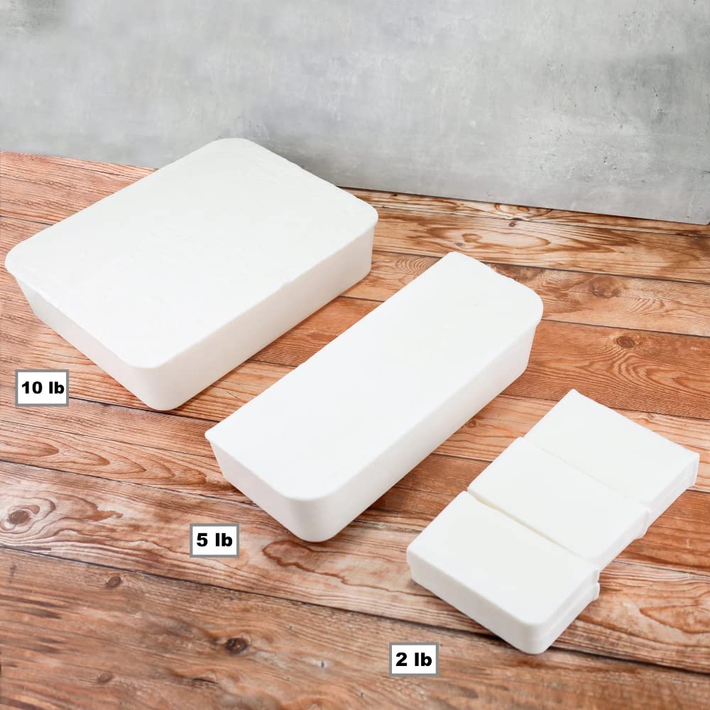 Melted Primal Elements White Soap Base with added colour and fragrance