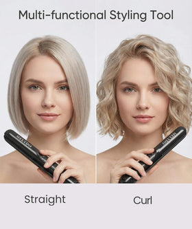 MELYDO Mini Flat Iron with power-on indicator LED
