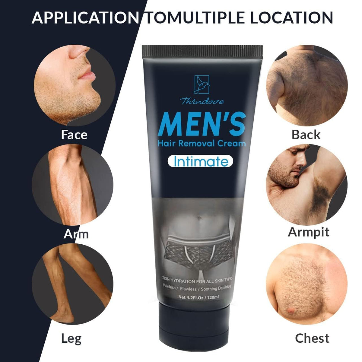 MEOLY Intimate Hair Removal Cream packaging details