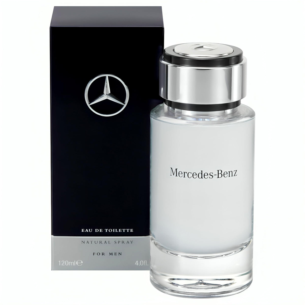 Mercedes Benz Eau De Toilette for Men 4 OZ front view