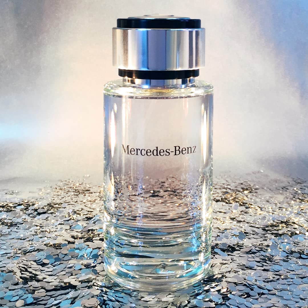 Mercedes Benz Eau De Toilette for Men 4 OZ side view