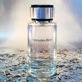 Mercedes Benz Eau De Toilette for Men 4 OZ side view