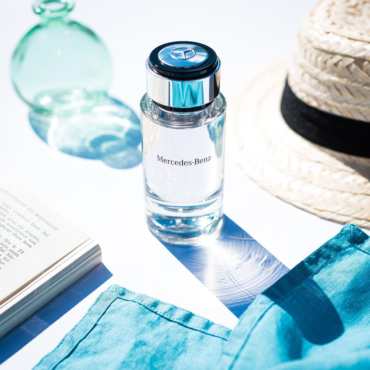 Mercedes Benz Eau De Toilette for Men showing ingredients list