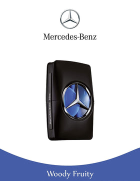 Mercedes Benz Man Eau De Toilette 1.7 oz bottle side view