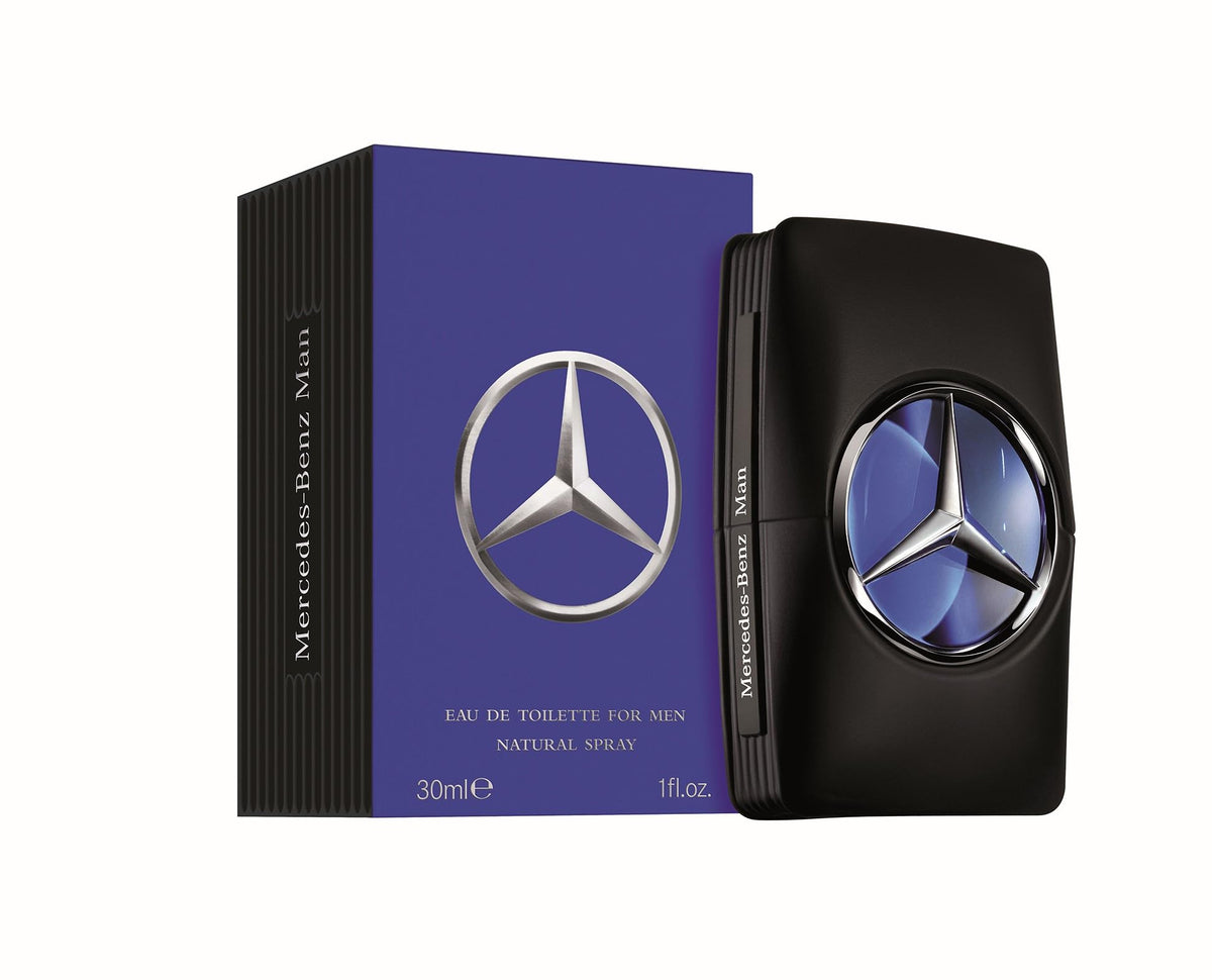 Mercedes Benz Man Eau de Toilette 1 oz with accessories