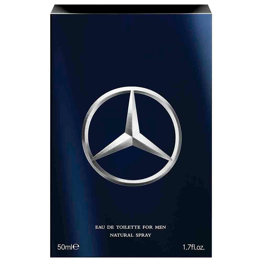 Mercedes Benz Man Intense fragrance notes illustration
