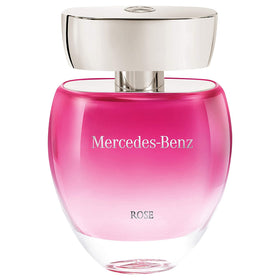 Mercedes Benz Rose Eau De Toilette bottle side view