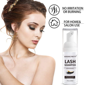 Mererke_Pretty Eyelash Extension Shampoo 60ml with cleansing brushes