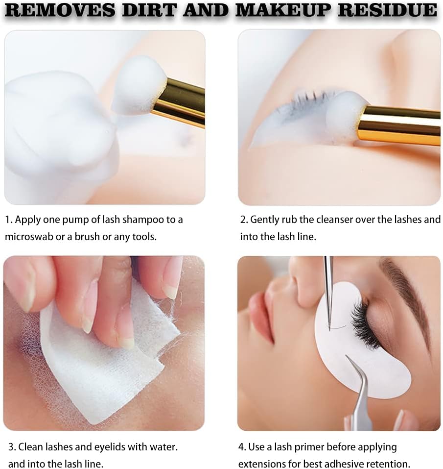 Mererke_Pretty Eyelash Extension Shampoo packaging