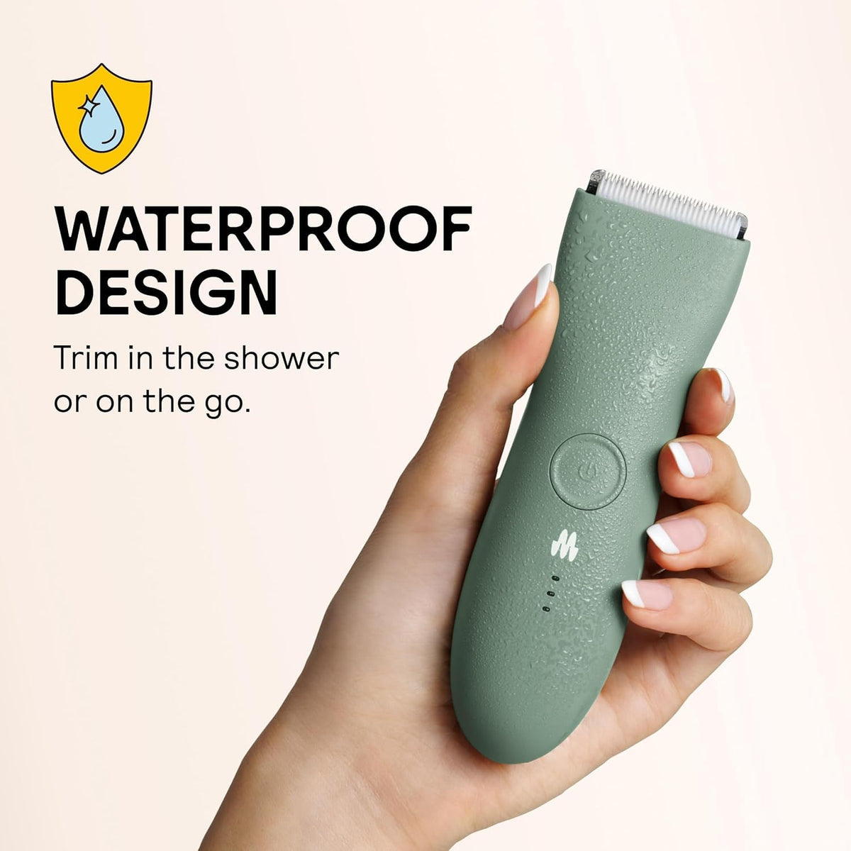 MERIDIAN The Trimmer Original in use during a shower