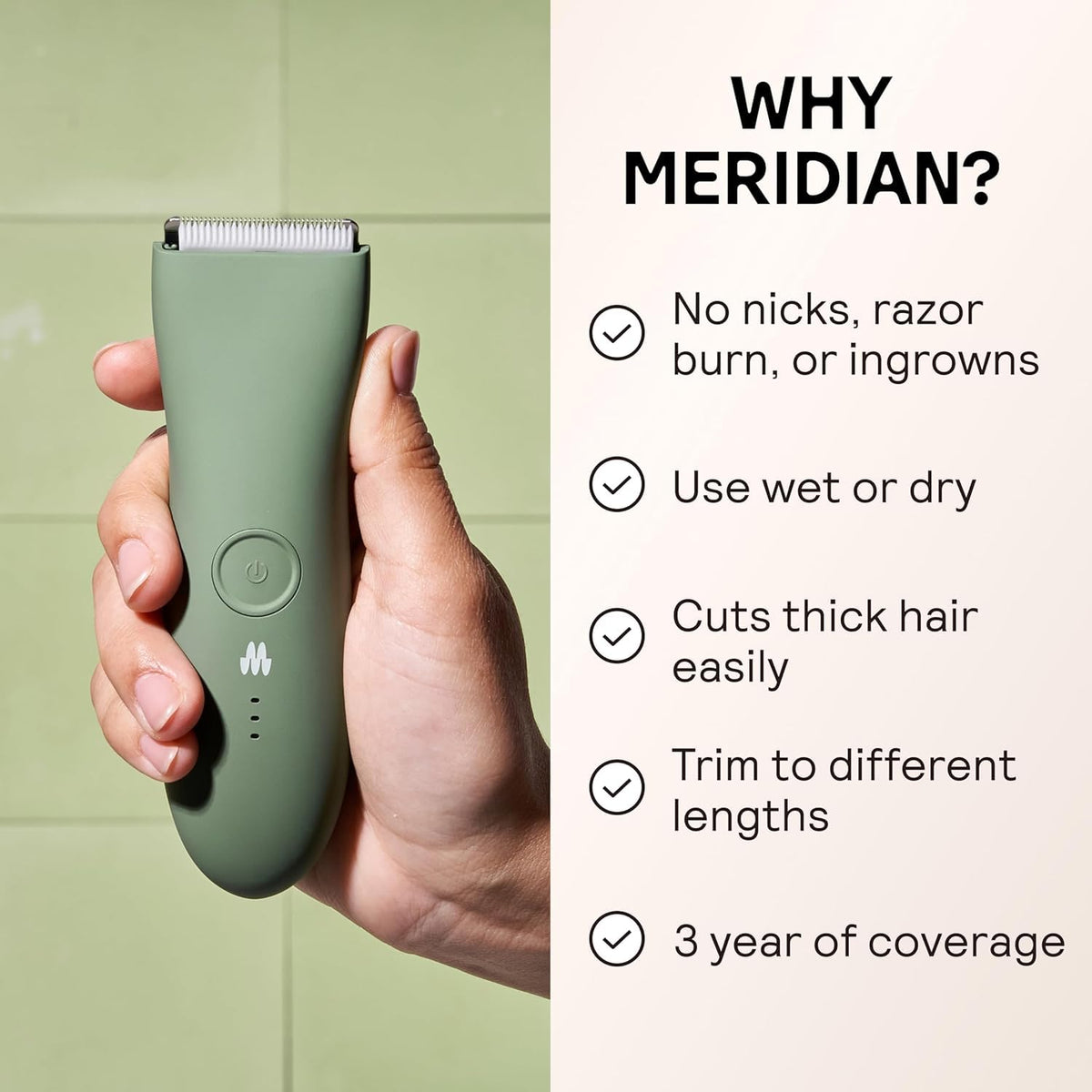 MERIDIAN The Trimmer Original packaging with product details
