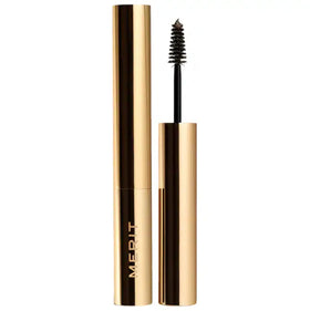 Merit Brow 1980 Volumizing Eyebrow Pomade Gel Brown front view