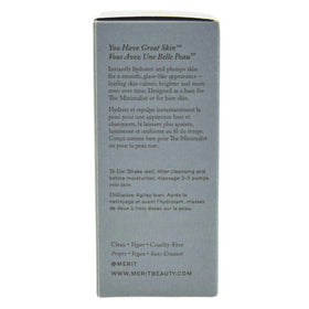 Merit Great Skin Instant Glow Serum with ingredients list