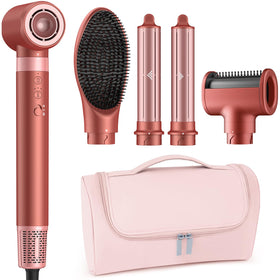 MESCOMB 5 in 1 Hot Air Styler with dual auto-curling barrels