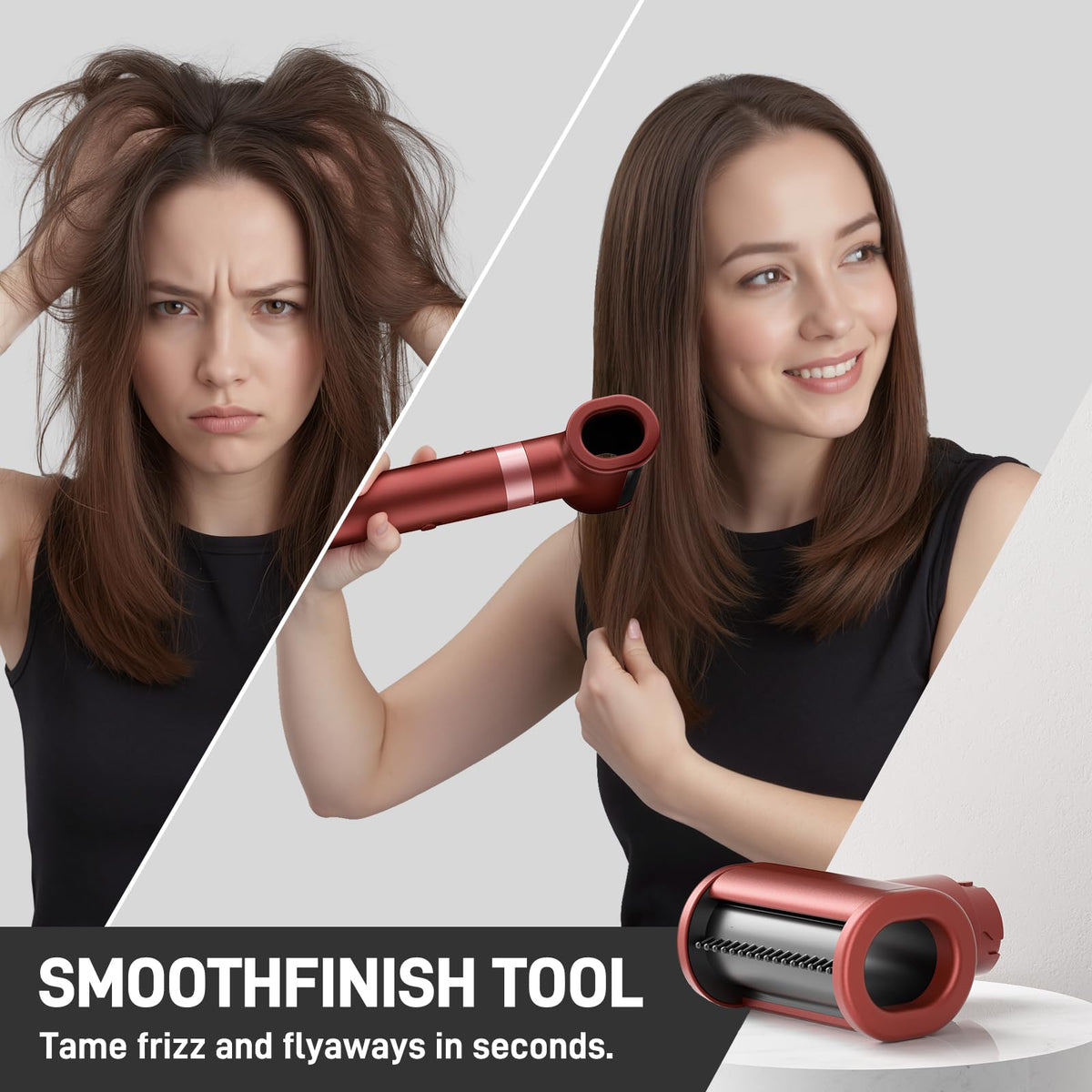 MESCOMB Hot Air Styler straightening massager brush