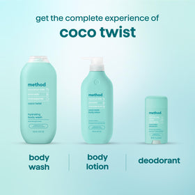 Method Body Lotion Coco Twist packaging details
