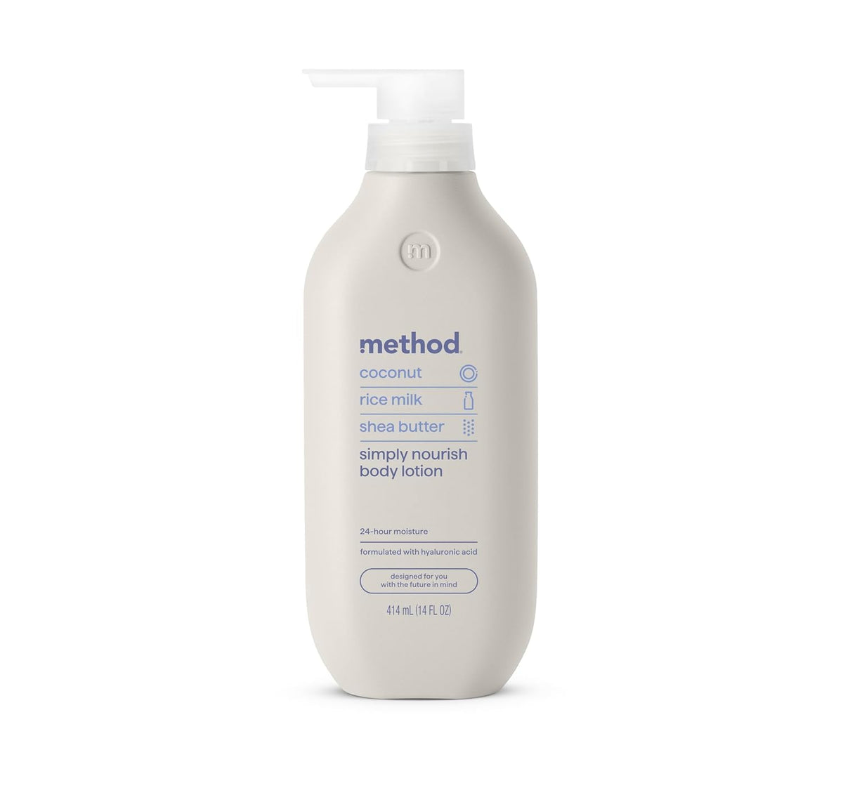 Method Body Lotion Simply Nourish front view 14 fl oz