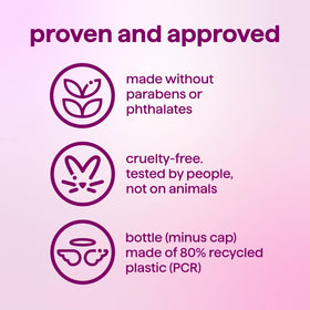 Method Body Wash Berry Balance in shower setting