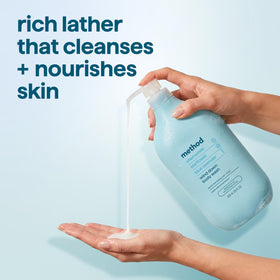Method Body Wash Wind Down 28 fl oz bottle with recycling symbol