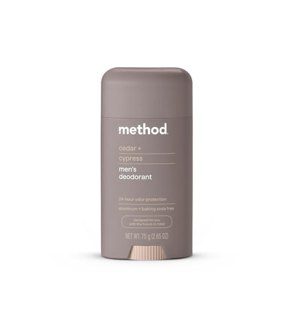 Method Cedar + Cypress Deodorant stick front view