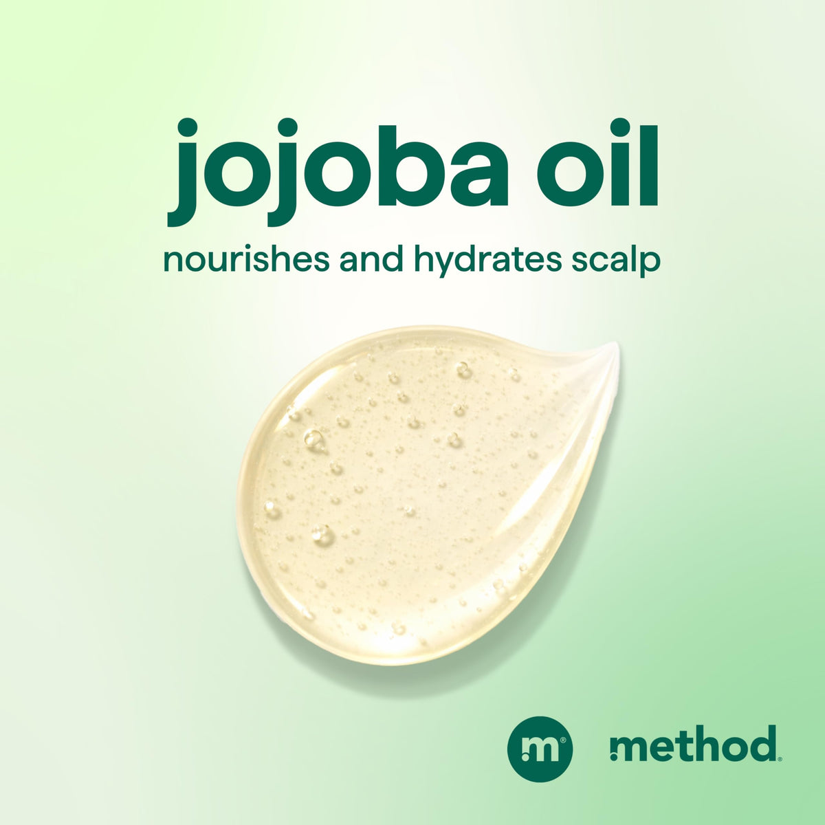 Method Daily Zen Shampoo 14 oz side view with label details