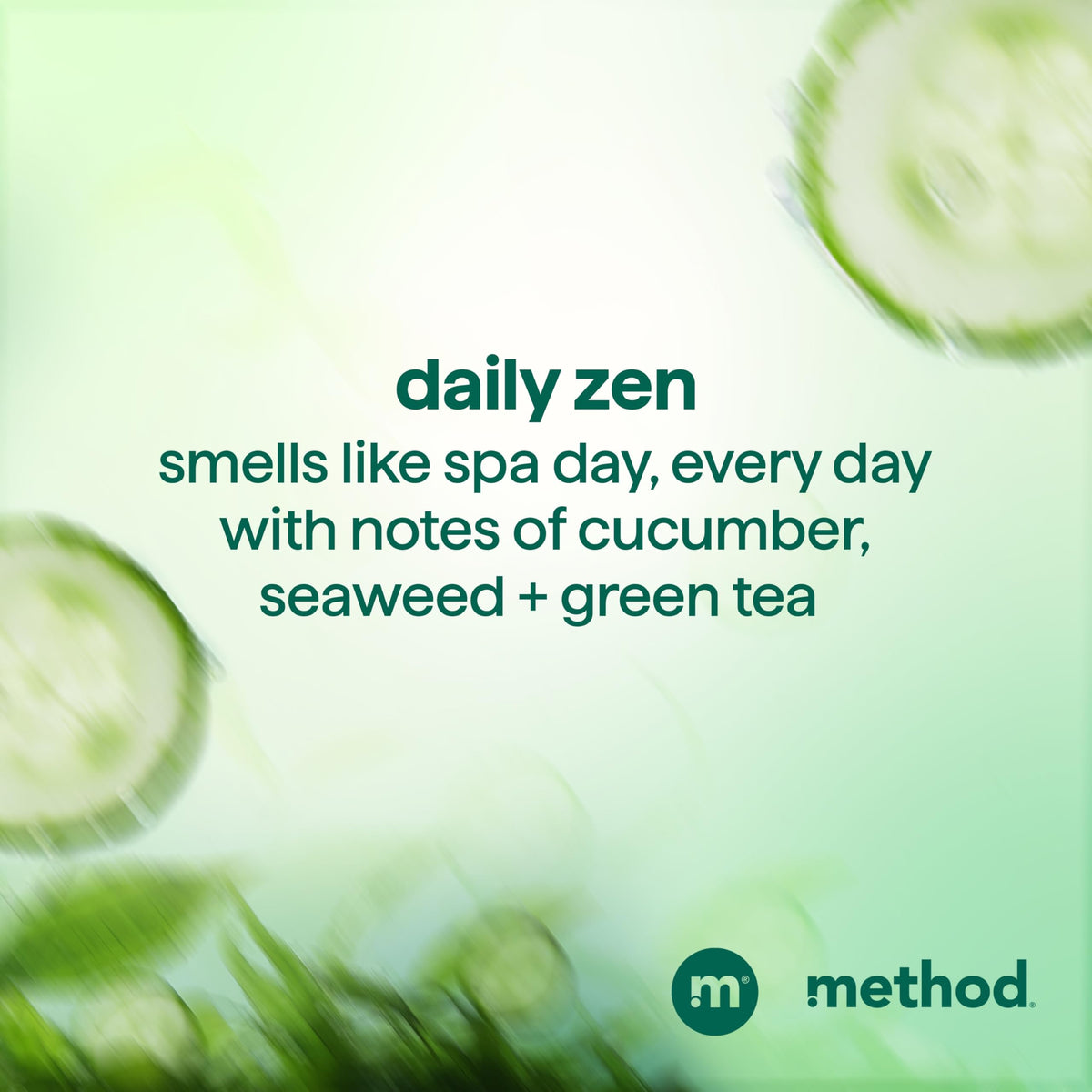 Method Daily Zen Shampoo 14 oz with matching conditioner