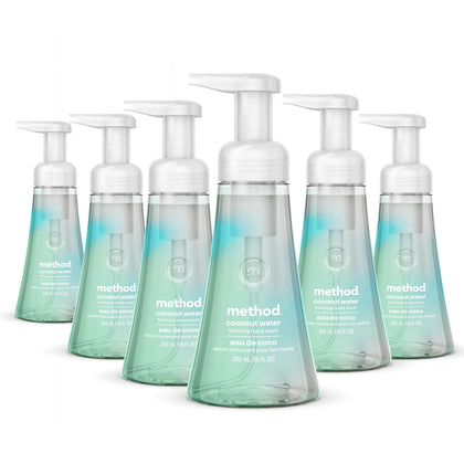 Method Foaming Hand Wash Coconut Water 10 fl oz front view
