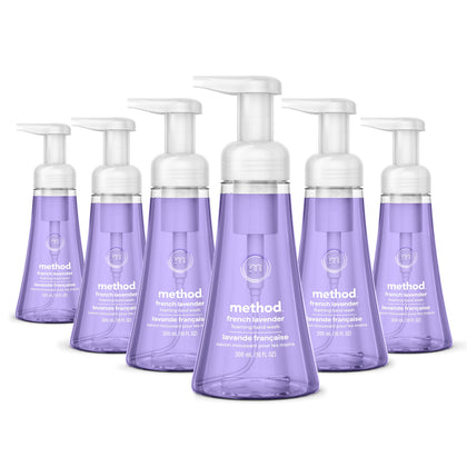 Method Foaming Hand Wash French Lavender 10 fl oz front view