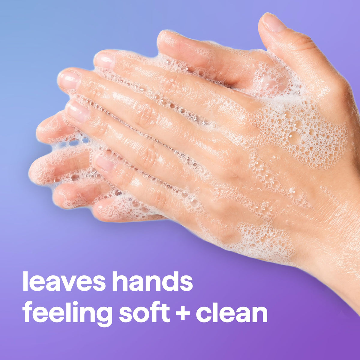 Method Foaming Hand Wash French Lavender packaging side view
