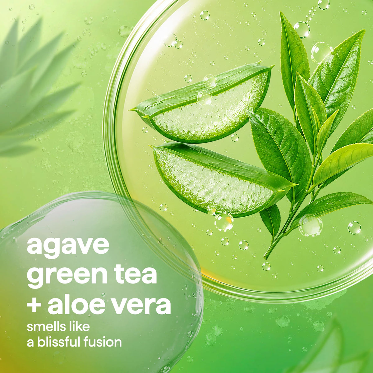 Method Foaming Hand Wash Green Tea + Aloe pump close-up