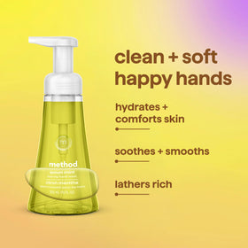 Method Foaming Hand Wash Lemon Mint 10 fl oz packaging