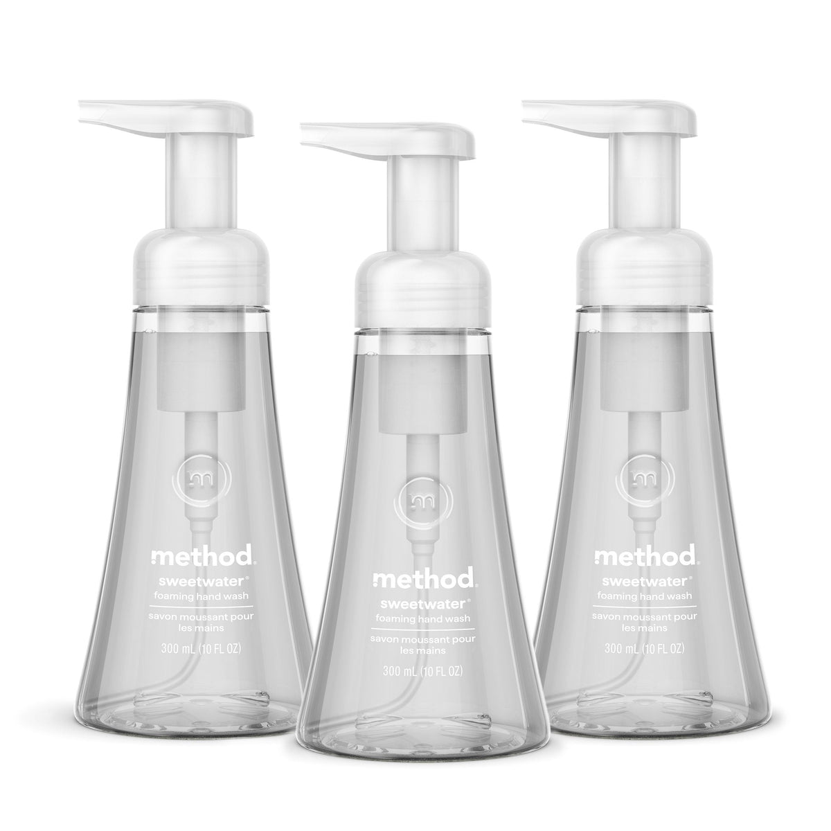 Method Foaming Hand Wash Sweet Water 10 fl oz front view