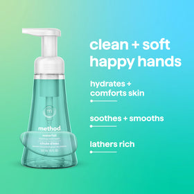 Method Foaming Hand Wash Waterfall 10 fl oz packaging