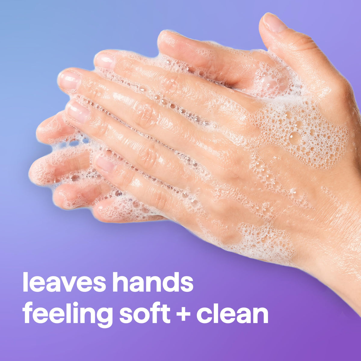 Method Gel Hand Wash French Lavender 12 fl oz back view