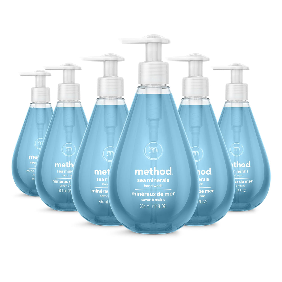 Method Gel Hand Wash Sea Minerals 12 fl oz front view