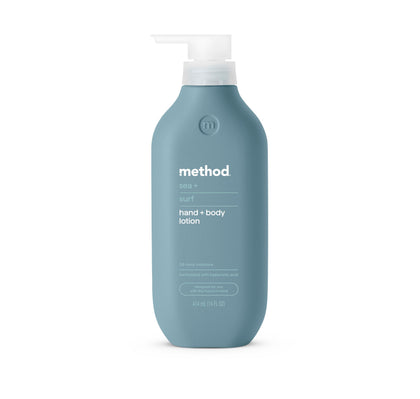 Method Hand + Body Lotion for Men, Sea + Surf front view