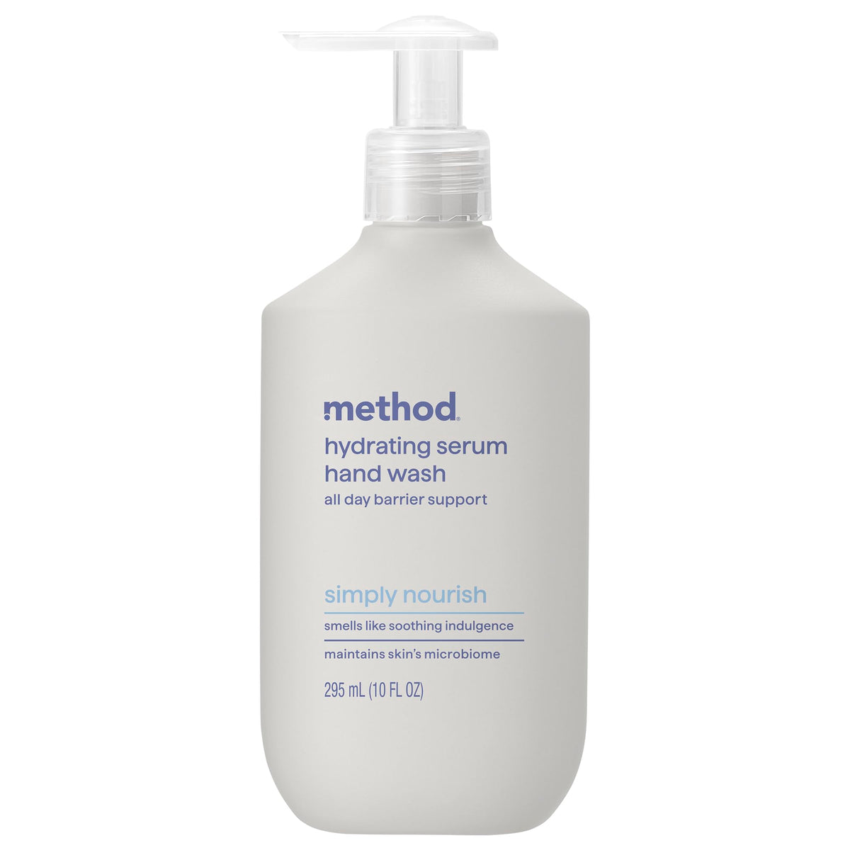 Method Hydrating Serum Hand Wash front view with a pump